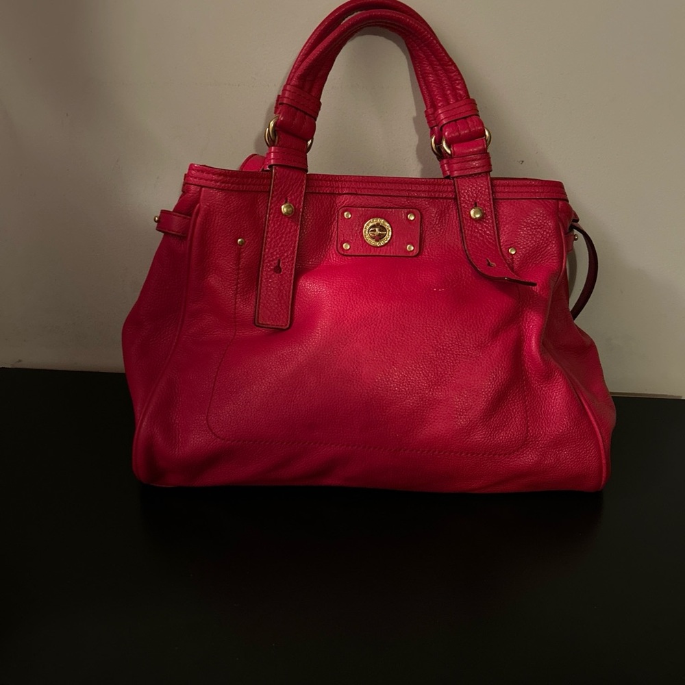 Red Leather Handbag
